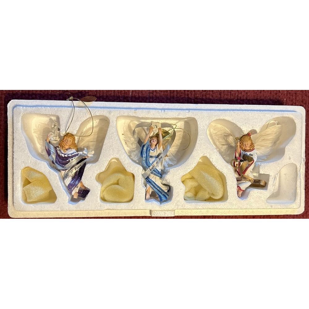 Ashton-Drake Angels of Light Ornaments Heirloom Sculpture Judith Meyeraan‎ '98